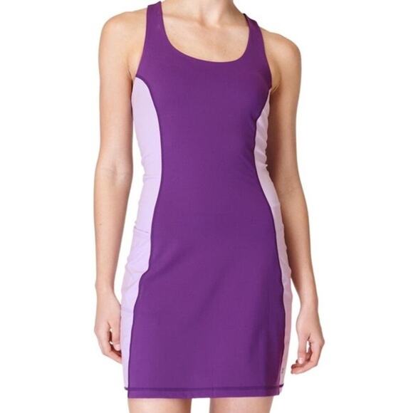 Sweaty Betty Power Stretchy Workout Dress with Shorts Colorblock NEW Retail $118 - Picture 5 of 13
